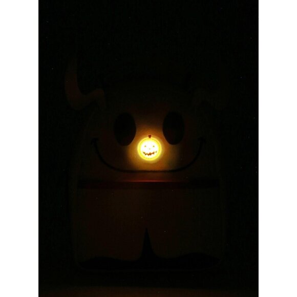Loungefly Nightmare Before Christmas NBC Zero Glitter Light-Up Nose NWT Backpack main image 5